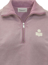 MARANT ÉTOILE - Ross Felpa con Mezza Zip - Rosa - LIDIASHOPPING® - Official Website