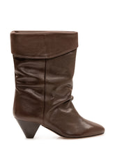 ISABEL MARANT - Stivali Dalby con Gambale Morbido - Marrone - LIDIASHOPPING® - Official Website