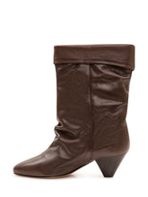 ISABEL MARANT - Stivali Dalby con Gambale Morbido - Marrone - LIDIASHOPPING® - Official Website
