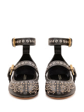 ISABEL MARANT - Ballerine Ylza con Cinturini - Nero - LIDIASHOPPING® - Official Website