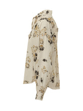 ISABEL MARANT - Fedry Camicia con Fiocco - Bianco - LIDIASHOPPING® - Official Website