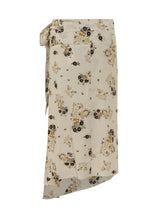 ISABEL MARANT - Faniry Gonna Midi a Portafoglio - Bianco - LIDIASHOPPING® - Official Website