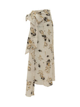 ISABEL MARANT - Faniry Gonna Midi a Portafoglio - Bianco - LIDIASHOPPING® - Official Website