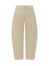 ISABEL MARANT - Leja Pants with Stitching - Beige - LIDIASHOPPING® - Official Website
