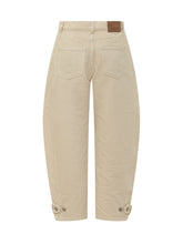 ISABEL MARANT - Leja Pants with Stitching - Beige - LIDIASHOPPING® - Official Website