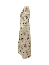 ISABEL MARANT - Albini Abito Midi Drappeggiato - Bianco - LIDIASHOPPING® - Official Website
