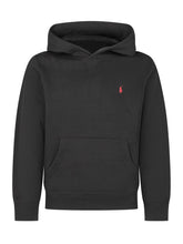 POLO RALPH LAUREN KIDS - Hoodie with Kangaroo Pocket - Black - LIDIASHOPPING® - Official Website