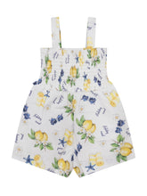 MONNALISA - Tuta in Popeline - Bianco - LIDIASHOPPING® - Official Website