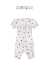 MONNALISA - Tutina con Fascia - Bianco - LIDIASHOPPING® - Official Website