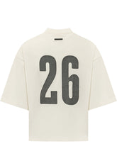 FEAR OF GOD ESSENTIALS - T-shirt con Lettering Frontale - Bianco - LIDIASHOPPING® - Official Website