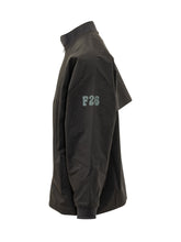 FEAR OF GOD ESSENTIALS - Giacca Half Zip con Stampa sulle Maniche - Nero - LIDIASHOPPING® - Official Website
