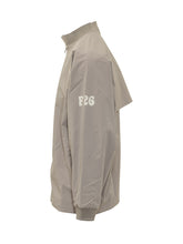 FEAR OF GOD ESSENTIALS - Giacca Half Zip con Stampa sulle Maniche - Grigio - LIDIASHOPPING® - Official Website
