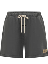 FEAR OF GOD ESSENTIALS - Shorts with Drawstring and Print - Grey - LIDIASHOPPING® - Official Website