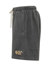 FEAR OF GOD ESSENTIALS - Shorts with Drawstring and Print - Grey - LIDIASHOPPING® - Official Website