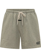 FEAR OF GOD ESSENTIALS - Shorts con Coulisse e Stampa - Verde - LIDIASHOPPING® - Official Website