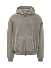 FEAR OF GOD ESSENTIALS - Felpa con Cappuccio e Zip - Grigio - LIDIASHOPPING® - Official Website