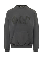 FEAR OF GOD ESSENTIALS - Crew Neck Sweatshirt with Tonal Print - Grey - LIDIASHOPPING® - Official Website