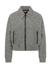 MICHAEL MICHAEL KORS - Bomber Tweed - Nero - LIDIASHOPPING® - Official Website