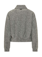 MICHAEL MICHAEL KORS - Bomber Tweed - Nero - LIDIASHOPPING® - Official Website