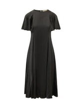 MICHAEL MICHAEL KORS - Abito Lungo con Maniche a Cappa - Nero - LIDIASHOPPING® - Official Website