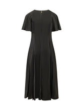 MICHAEL MICHAEL KORS - Abito Lungo con Maniche a Cappa - Nero - LIDIASHOPPING® - Official Website