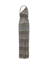 MISSONI - Abito Lungo con Scollo Asimmetrico - Multicolore - LIDIASHOPPING® - Official Website