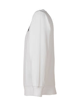BALMAIN KIDS - Felpa con Maxi Scritta Frontale - Bianco - LIDIASHOPPING® - Official Website