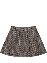 BALMAIN KIDS - Minigonna Drappeggiata con Pannello Sovrapposto - Multicolore - LIDIASHOPPING® - Official Website