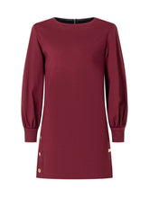 BALMAIN KIDS - Abito Corto con Maniche Arricciate - Rosso - LIDIASHOPPING® - Official Website