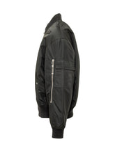 44 LABEL GROUP - Bomber with Pockets and Sleeve Zip - Black - LIDIASHOPPING® - Official Website