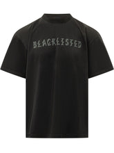 44 LABEL GROUP - T-shirt con Scritta Blacklisted - Nero - LIDIASHOPPING® - Official Website