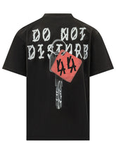 44 LABEL GROUP - T-shirt Late Checkout con Stampa - Nero - LIDIASHOPPING® - Official Website