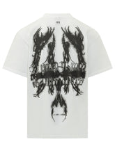 44 LABEL GROUP - T-shirt con Stampa Grafica Verticale - - LIDIASHOPPING® - Official Website