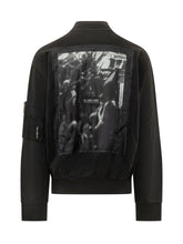 44 LABEL GROUP - Bomber con Zip - Nero - LIDIASHOPPING® - Official Website