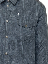 ETRO - Overshirt Roma con Motivo Paisley - Blu - LIDIASHOPPING® - Official Website