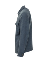 ETRO - Giacca Camicia con Tasche Applicate - Blu - LIDIASHOPPING® - Official Website