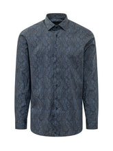 ETRO - Camicia Roma con Motivo Paisley - Blu - LIDIASHOPPING® - Official Website