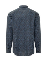 ETRO - Camicia Roma con Motivo Paisley - Blu - LIDIASHOPPING® - Official Website