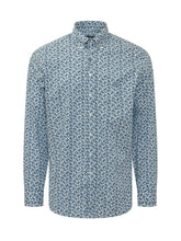 ETRO - Camicia Roma con Micro Motivo Paisley - Blu - LIDIASHOPPING® - Official Website