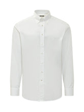ETRO - Camicia Roma con Colletto Button Down - Bianco - LIDIASHOPPING® - Official Website