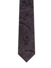 ETRO - Cravatta con Motivo Paisley Tonale - Grigio - LIDIASHOPPING® - Official Website