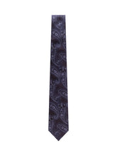 ETRO - Tie with Paisley Print - Blue - LIDIASHOPPING® - Official Website