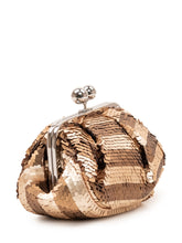 WEEKEND by MAX MARA - Draped Clutch with Embellishments - Beige - LIDIASHOPPING® - Official Website
