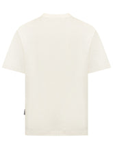 PALM ANGELS - T-shirt Regular con Logo - Bianco - LIDIASHOPPING® - Official Website
