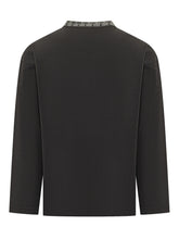 PALM ANGELS - Long Sleeve T-shirt with Chest Pocket - Black - LIDIASHOPPING® - Official Website