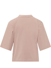 PALM ANGELS - T-shirt Boxy con Strass - Rosa - LIDIASHOPPING® - Official Website
