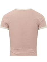 PALM ANGELS - T-shirt Hollywood Slim - Rosa - LIDIASHOPPING® - Official Website