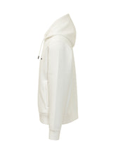 EMPORIO ARMANI - Felpa con Cappuccio e Tasche Laterali - Bianco - LIDIASHOPPING® - Official Website