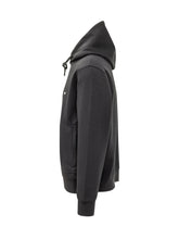 EMPORIO ARMANI - Felpa con Cappuccio e Coulisse Annodata - Blu - LIDIASHOPPING® - Official Website