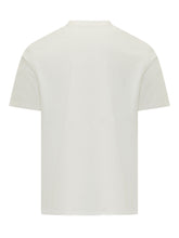 EMPORIO ARMANI - T-shirt con Logo Centrale - Bianco - LIDIASHOPPING® - Official Website